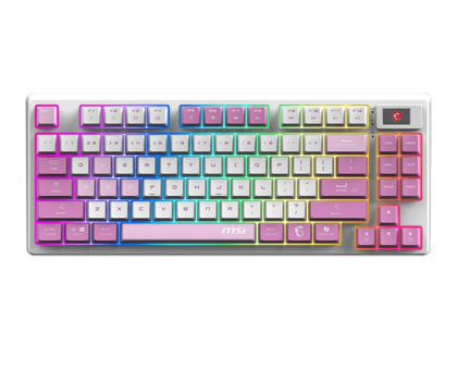 Klawiatura MSI Forge GK600 TKL W VIOLET US